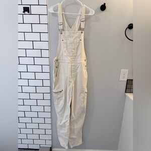 American Eagle Outfitters Women's White Overalls